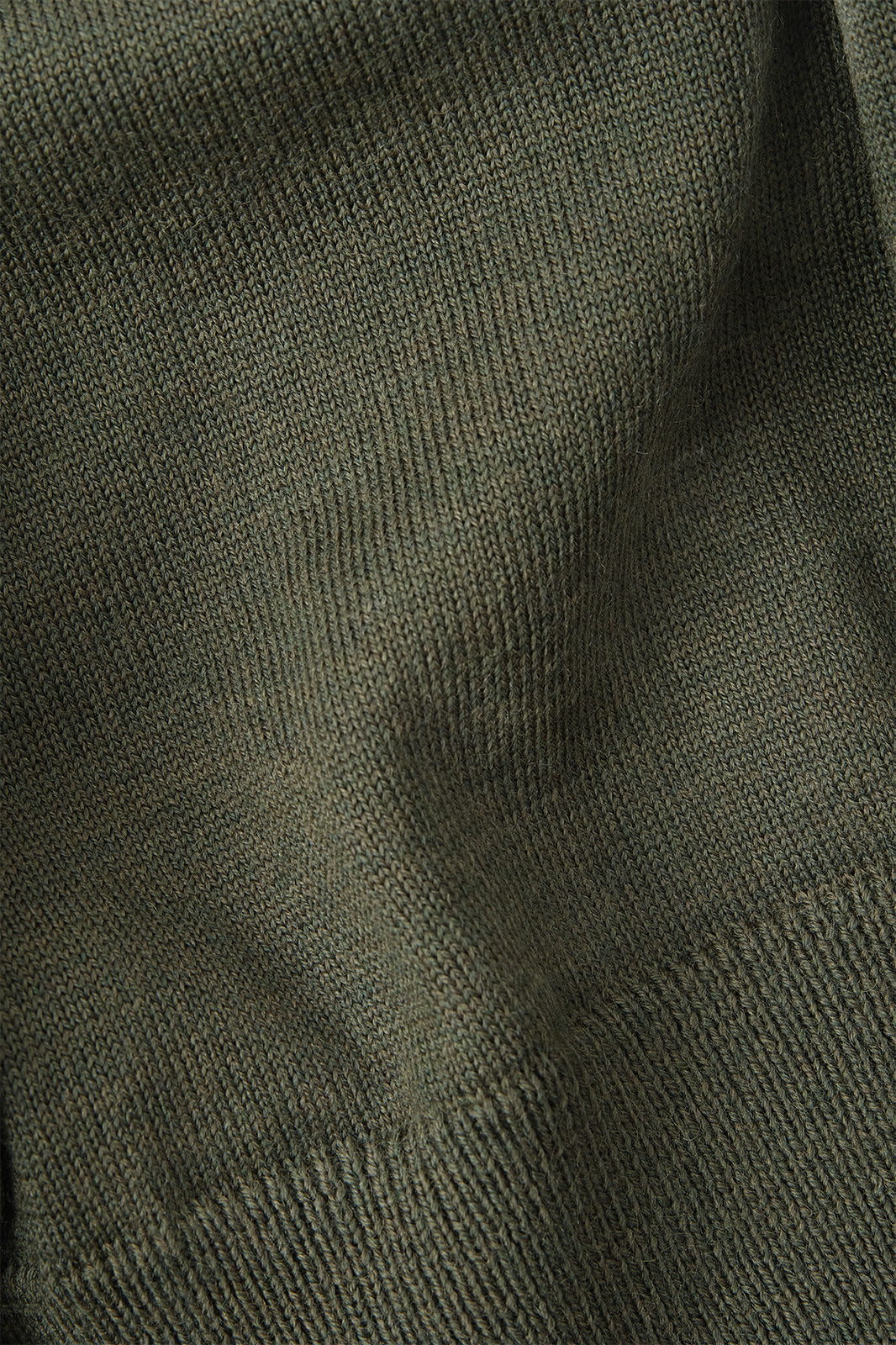 Round neck sweater - Khaki