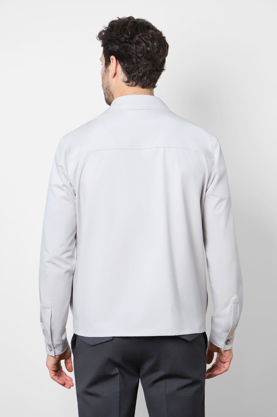 Waterproof jacket - Light gray