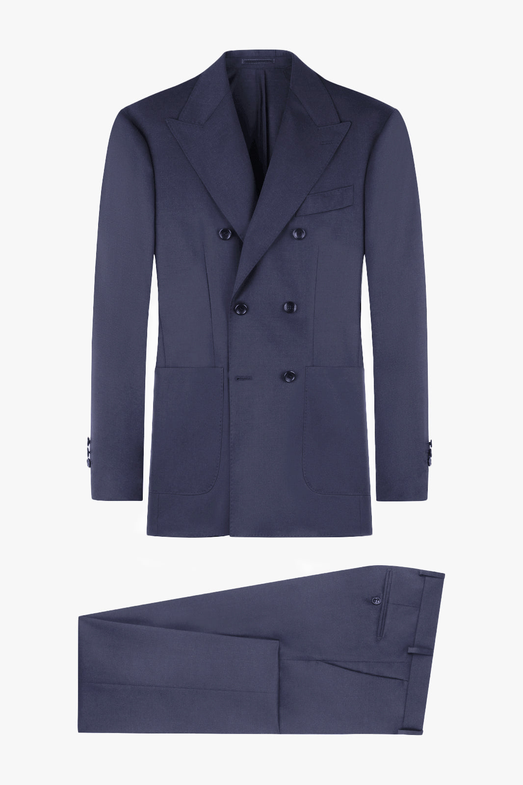 Boutonnage Croise Veste Homme CroisÃ©e ORAZIO Blazer Croisé Bleu