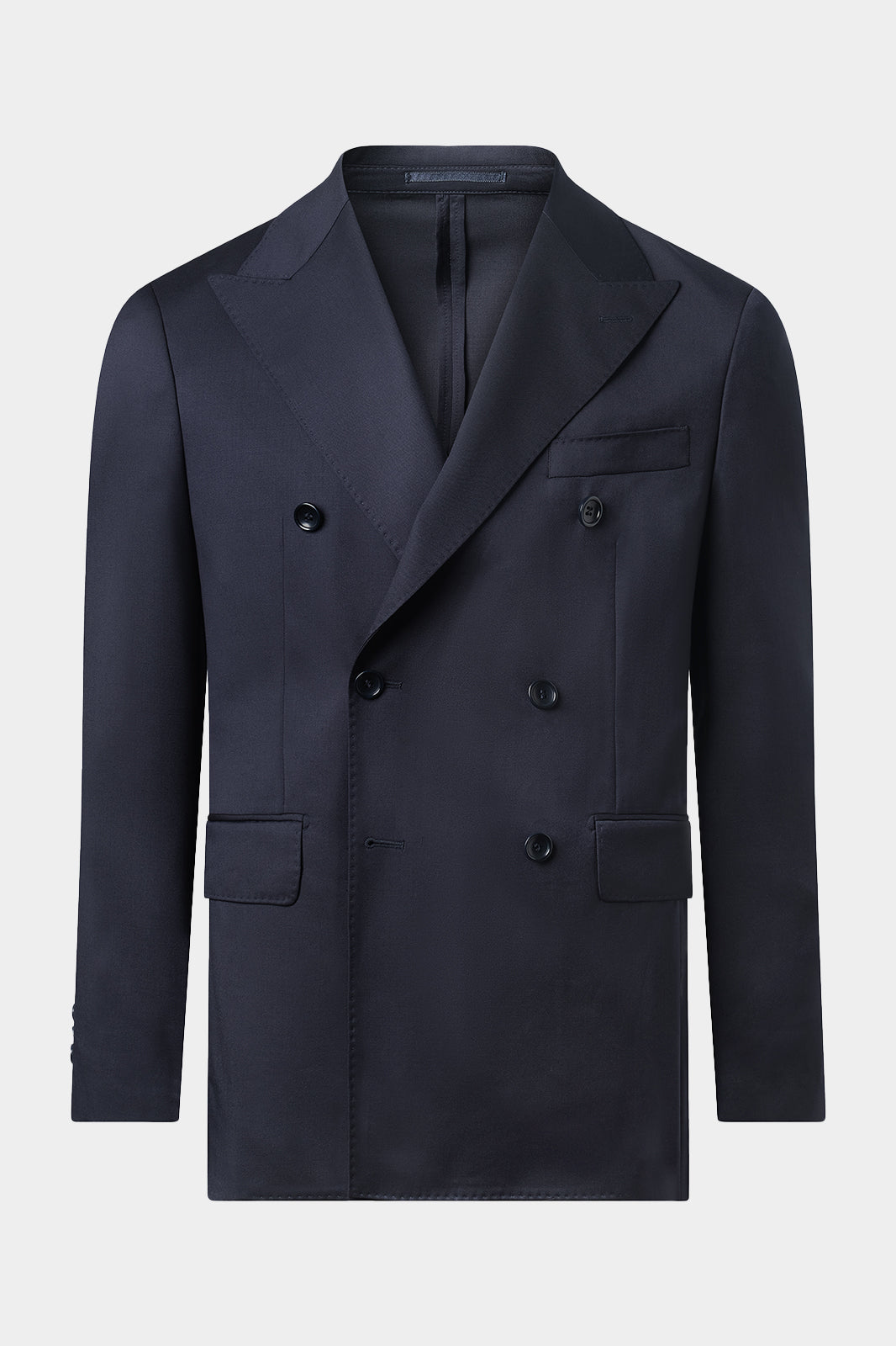 Double-breasted suit - Plain navy awaiting stock from Vauban on 6/05