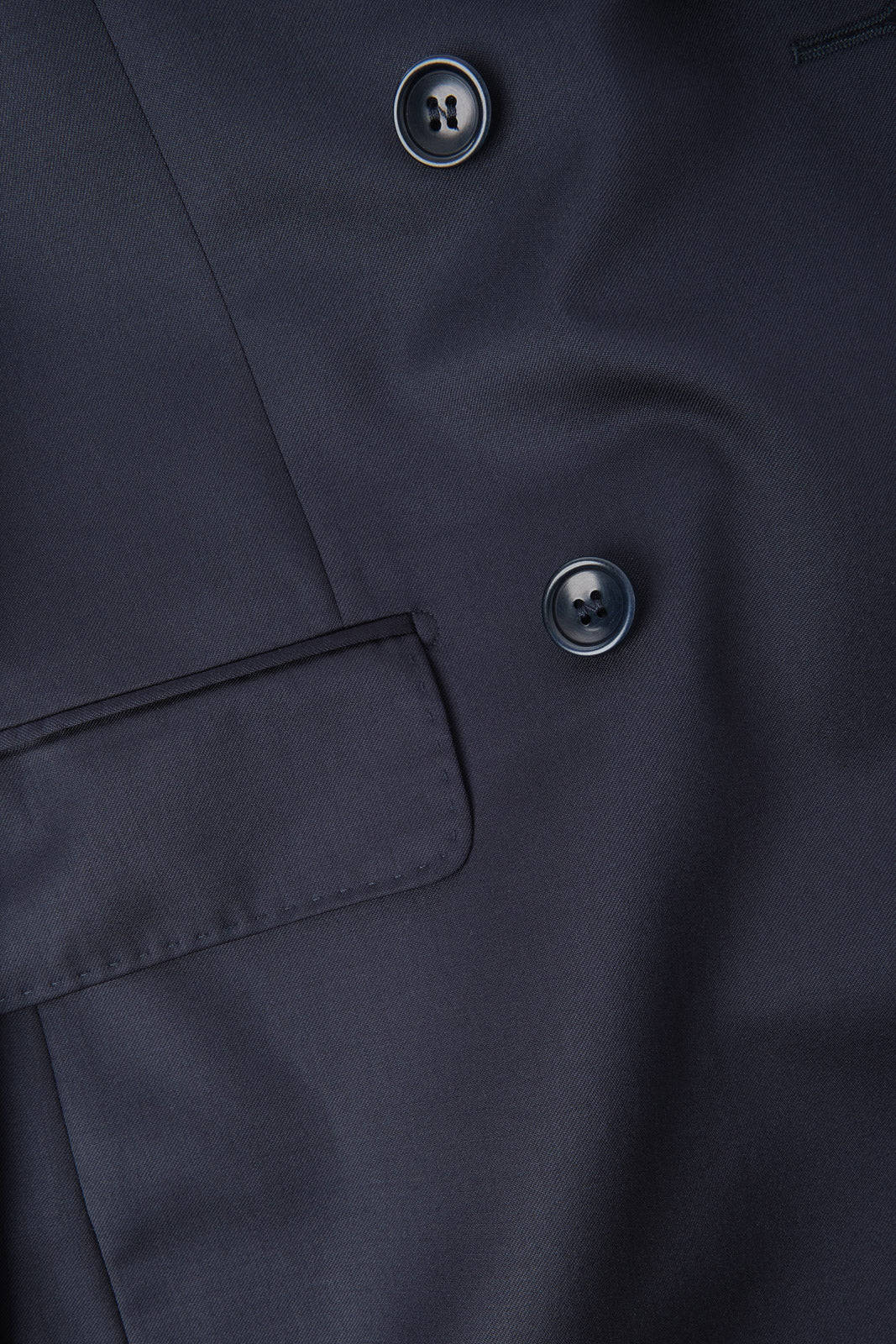 Double-breasted suit - Plain navy awaiting stock from Vauban on 6/05