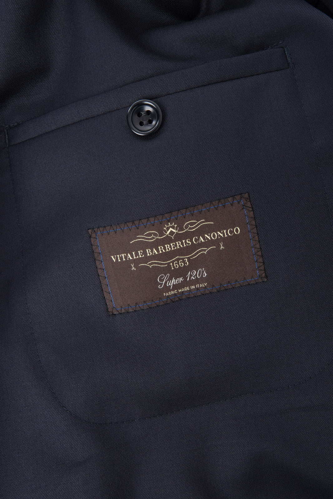 Double-breasted suit - Plain navy awaiting stock from Vauban on 6/05