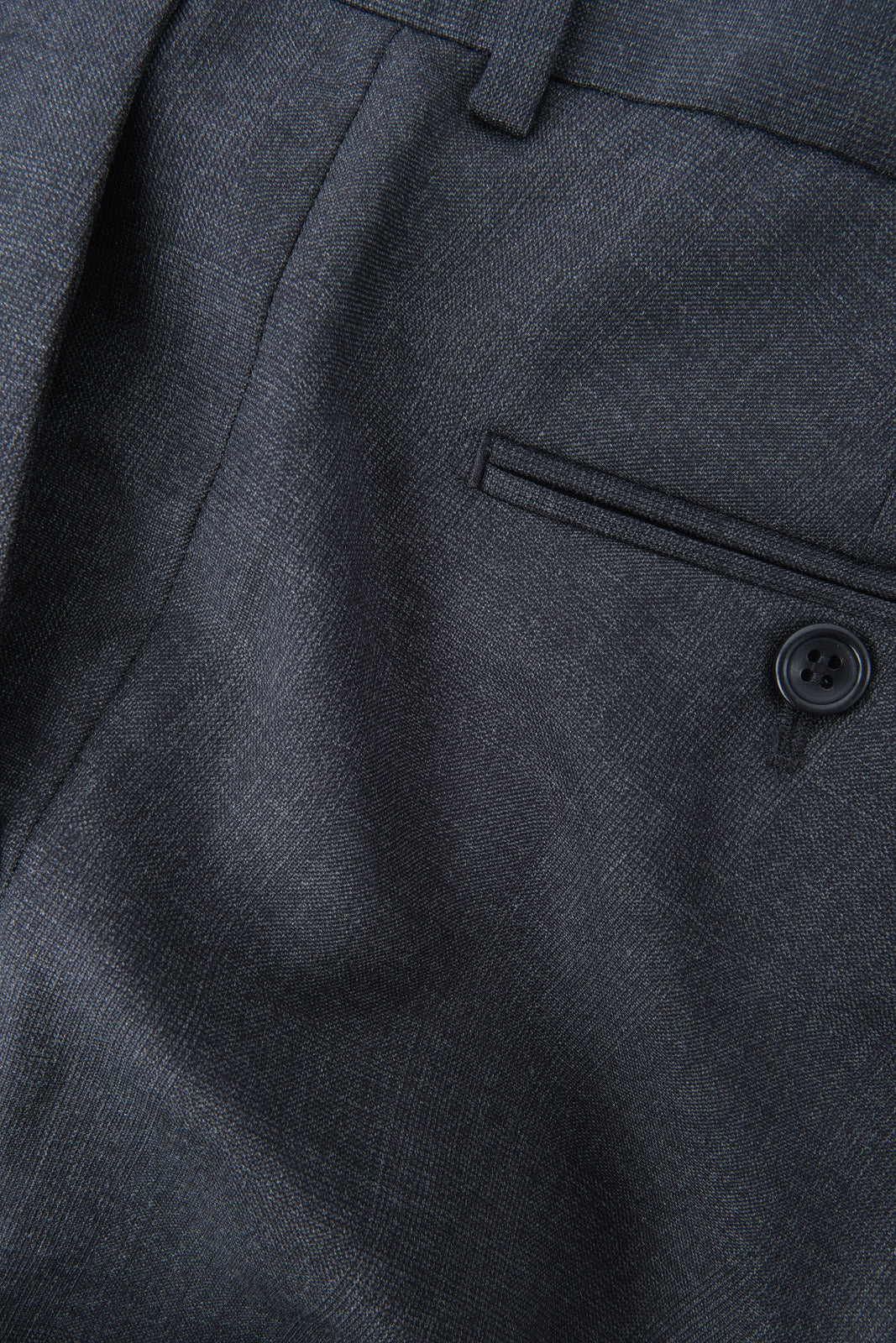 Prince of Wales double-breasted suit - Charcoal gray