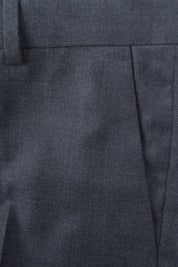 Prince of Wales double-breasted suit - Charcoal gray