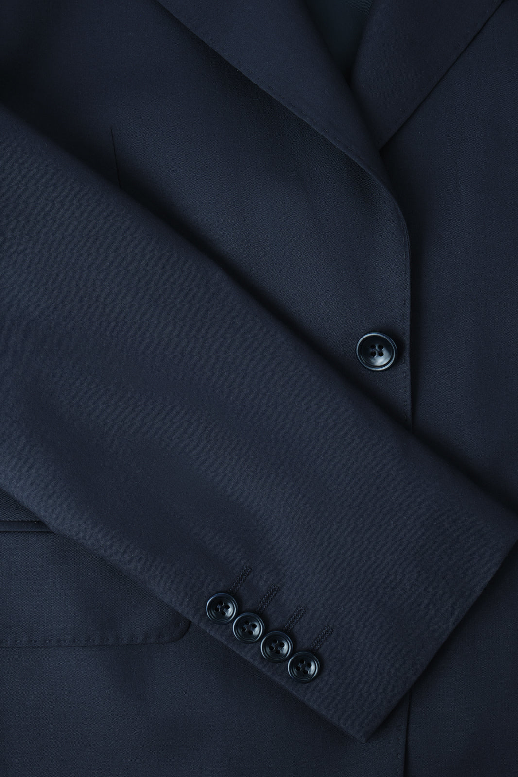 Arrow lapel suit and drawstring trousers - Navy