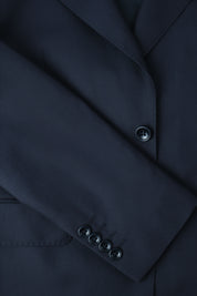 Arrow lapel suit and drawstring trousers - Navy