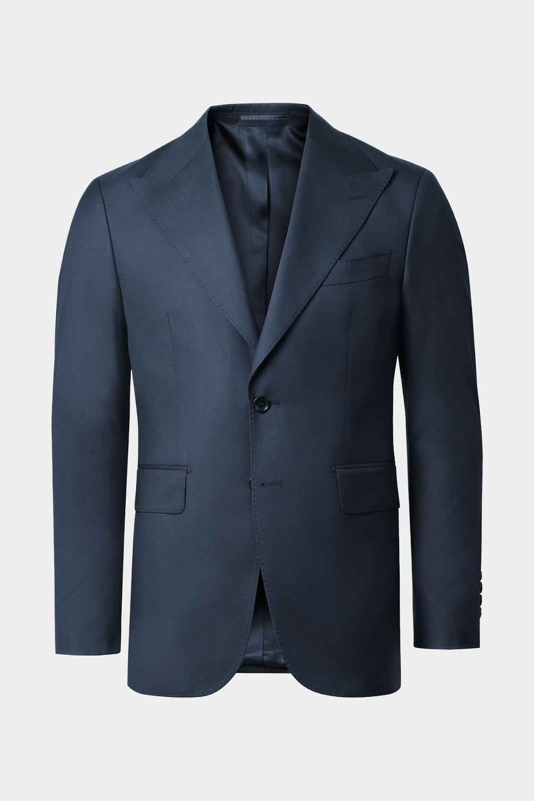 Arrow lapel suit and drawstring trousers - Navy
