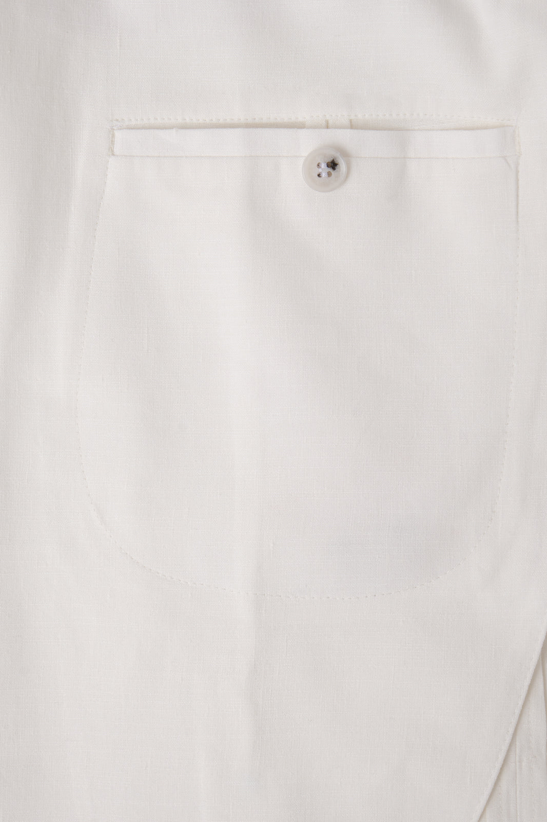 Costume poche plaquée - Blanc
