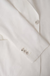 Costume poche plaquée - Blanc