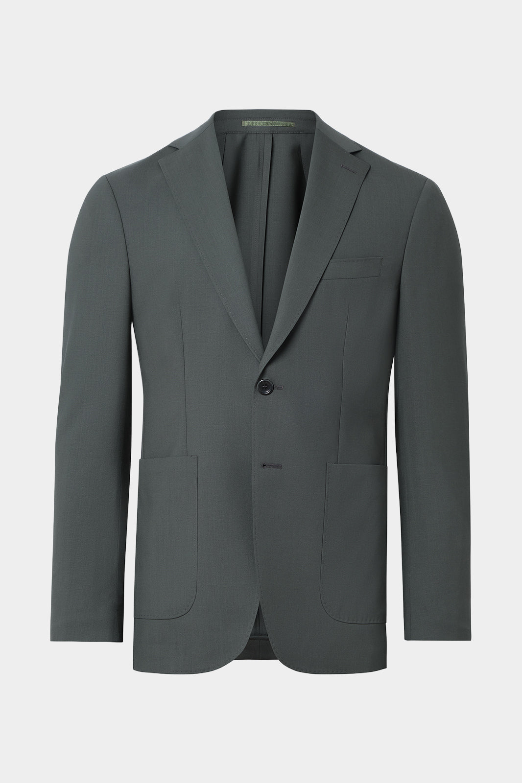 Patch pocket suit - Dark khaki