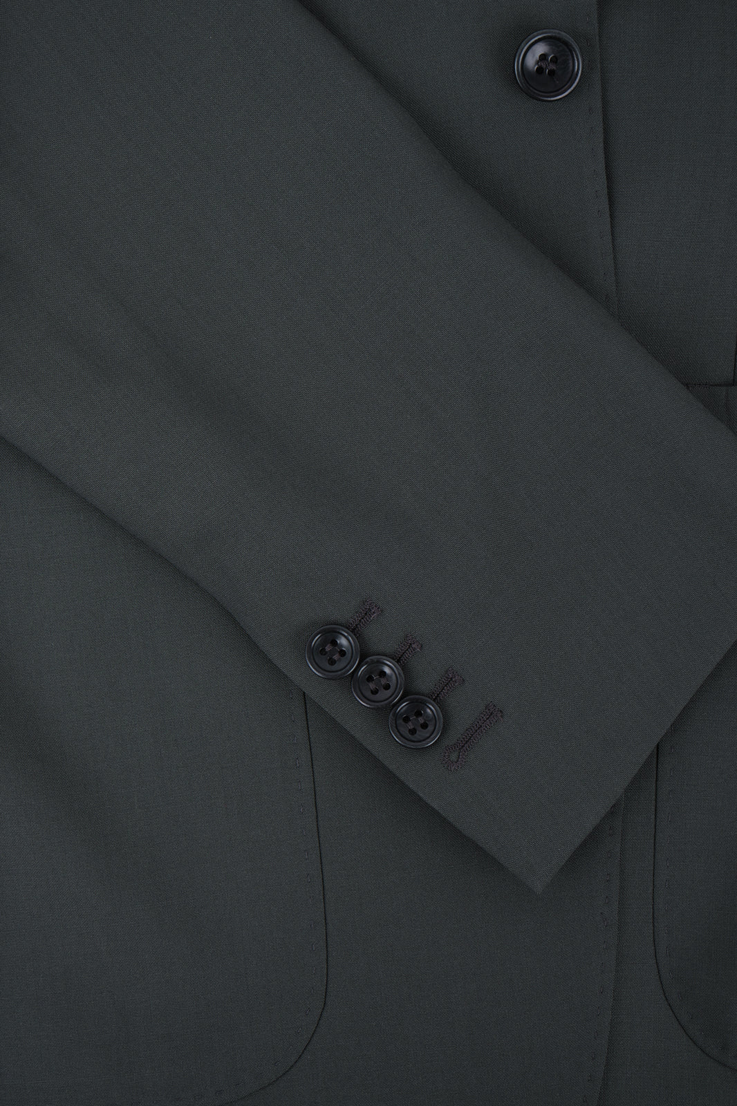 Patch pocket suit - Dark khaki