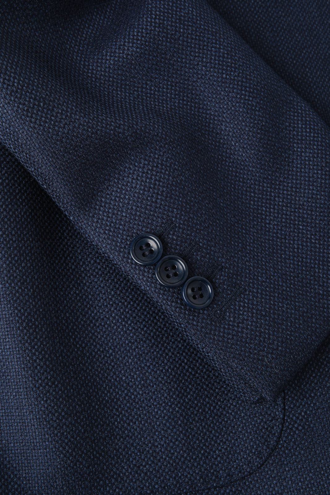 Braided Blazer - Light Navy