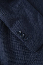 Braided Blazer - Light Navy