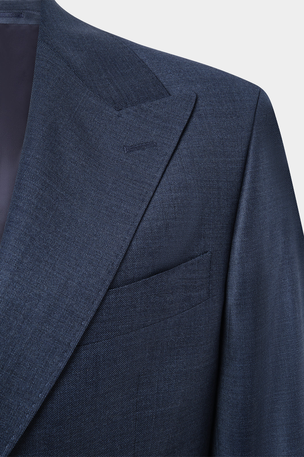 Arrow lapel suit with ticket pocket - Navy