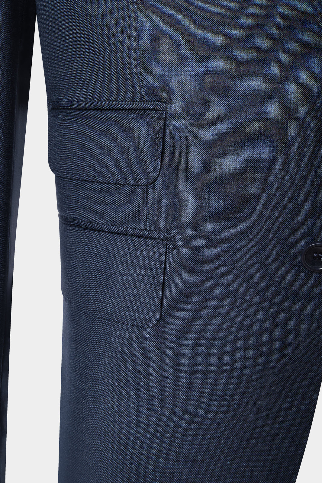 Arrow lapel suit with ticket pocket - Navy