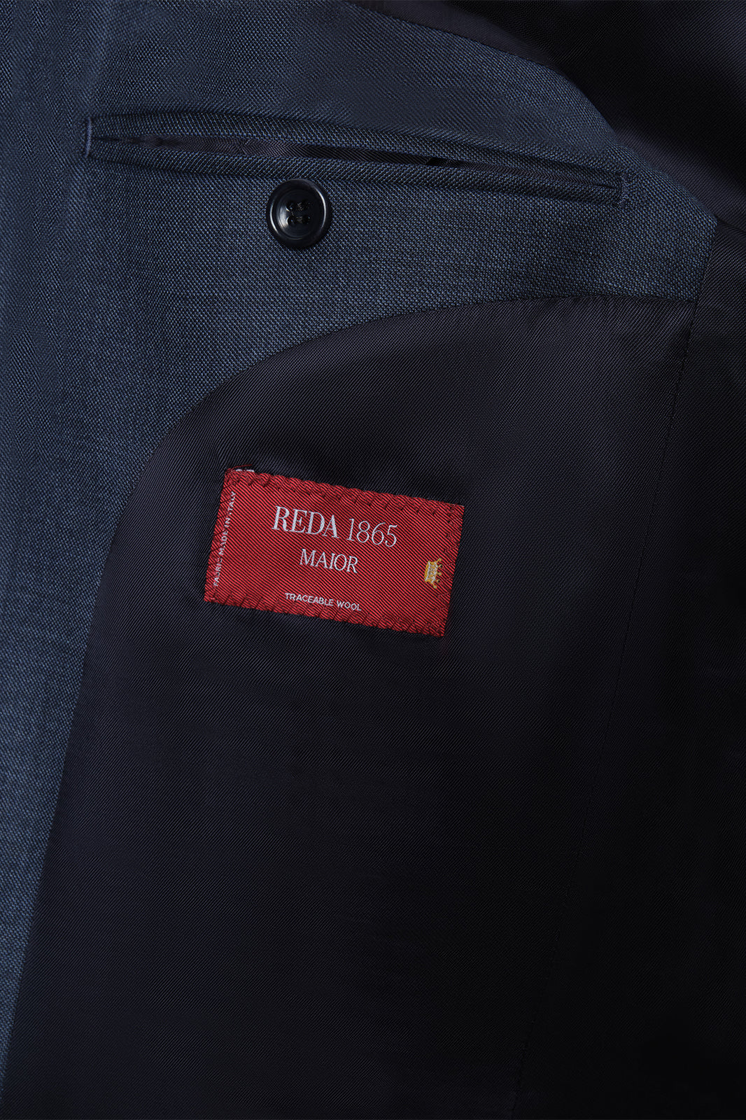 Arrow lapel suit with ticket pocket - Navy