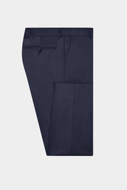 Arrow lapel suit with ticket pocket - Dark blue