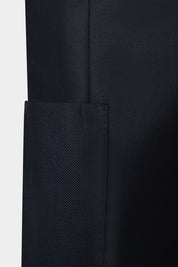 Small braided blazer - Dark navy