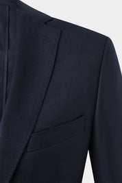 Small braided blazer - Dark navy