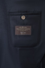 Small braided blazer - Dark navy