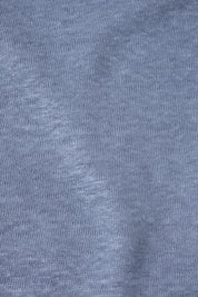 T-shirt Joie col rond en lin - Bleu