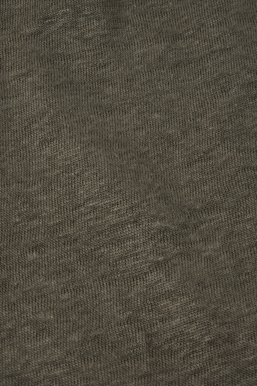 Joie round neck linen T-shirt - Khaki