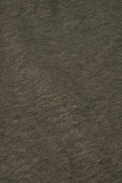 Joie round neck linen T-shirt - Khaki