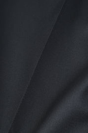 Stretch wool jog pants - Black