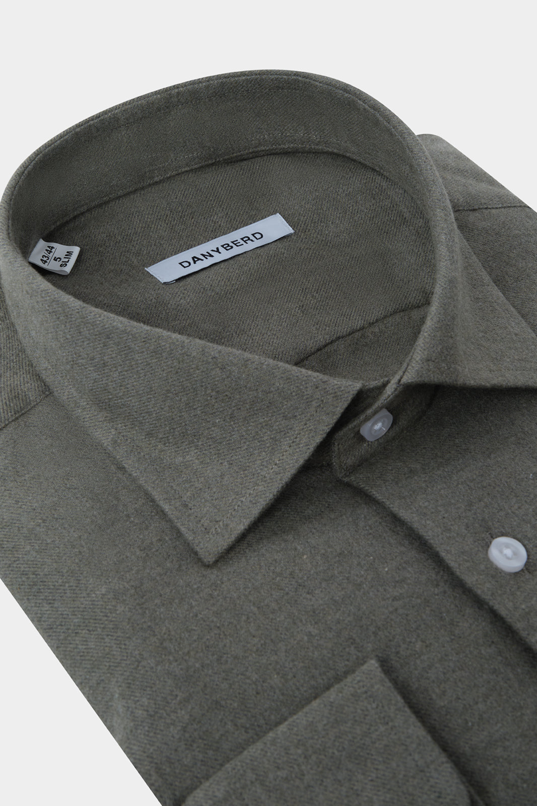 Chemise col français - Kaki