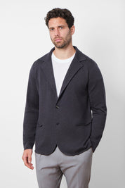 Knitted jacket - Grey