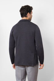 Knitted jacket - Grey