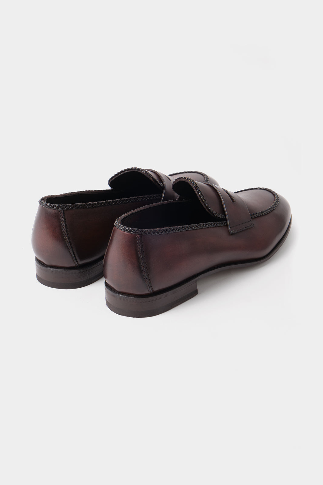 Leather Moccasins - Brown
