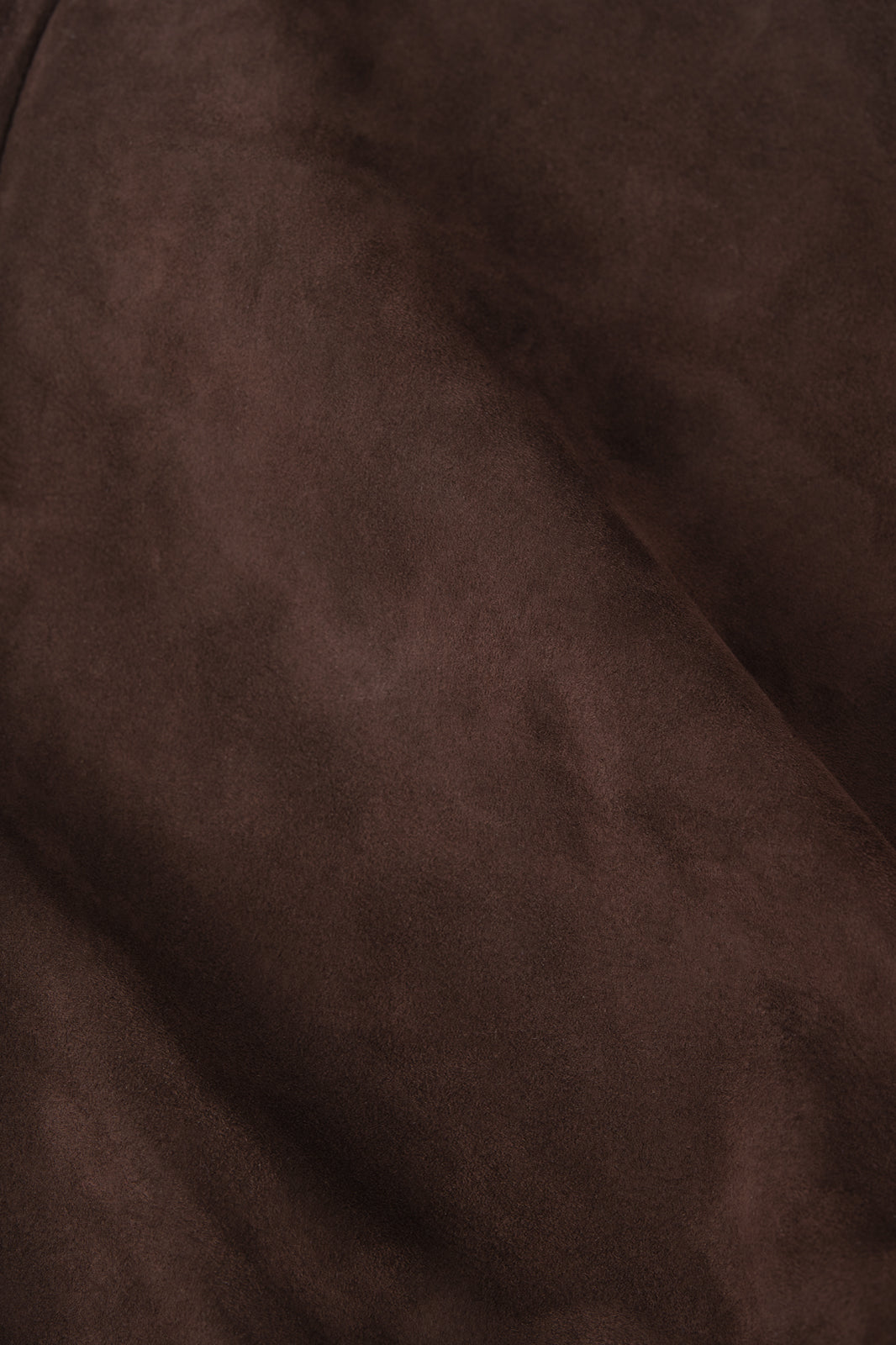 Buttoned leather jacket - Brown