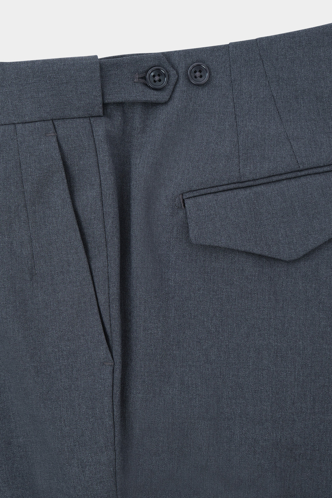 Drawstring pants - Charcoal gray