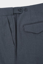 Drawstring pants - Charcoal gray