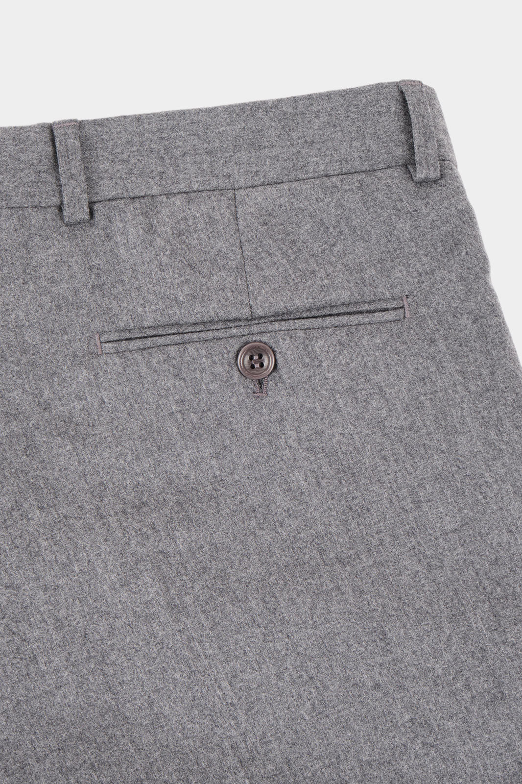 Pantalon classique flanelle - Gris clair