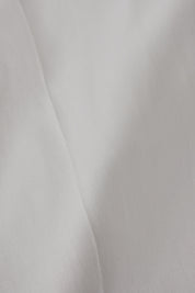 Cotton pants with drawstring - Light gray