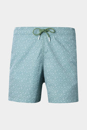 Photo fond blanc d'un maillot de bain Danyberd avec taille élastique, cordon de serrage et embouts en métal finition mate