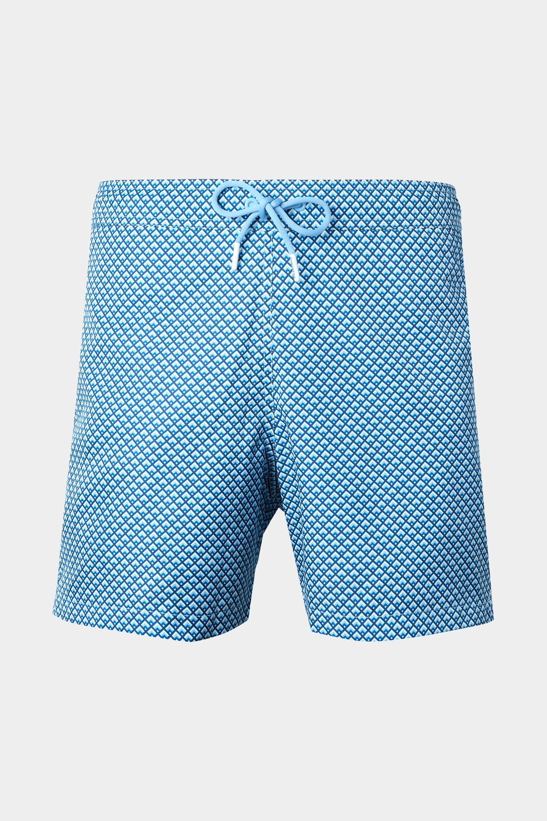Photo fond blanc d'un maillot de bain Danyberd avec taille élastique, cordon de serrage et embouts en métal finition mate