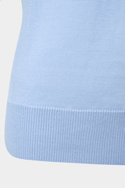 Turtleneck Sweater - Sky Blue