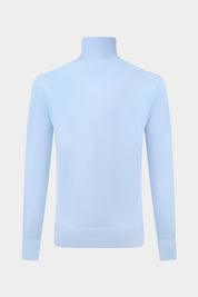 Turtleneck Sweater - Sky Blue