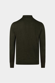 Polo neck sweater - Khaki