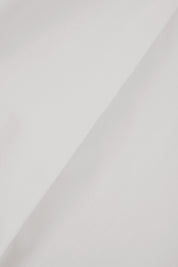 Cotton drawstring pants - White