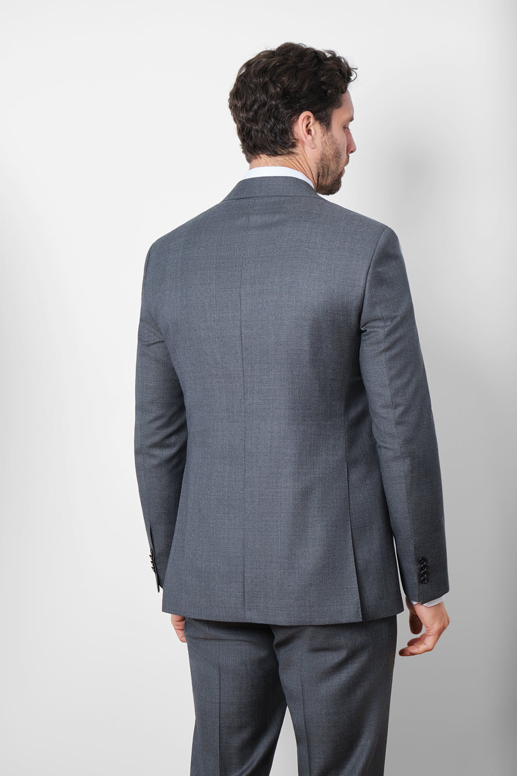 Prince of Wales Suit - Dark Grey
