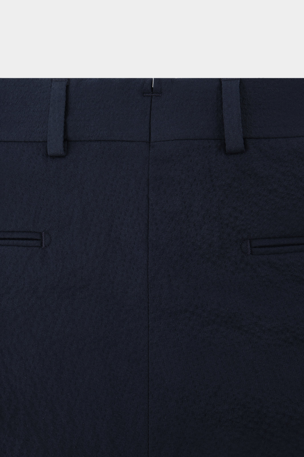 Seersucker patch pocket suit - Navy