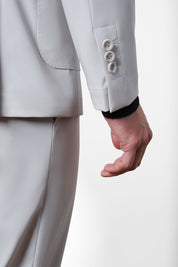 Bon suit with patch pocket - Light gray