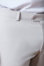 Bon suit with patch pocket - Light gray