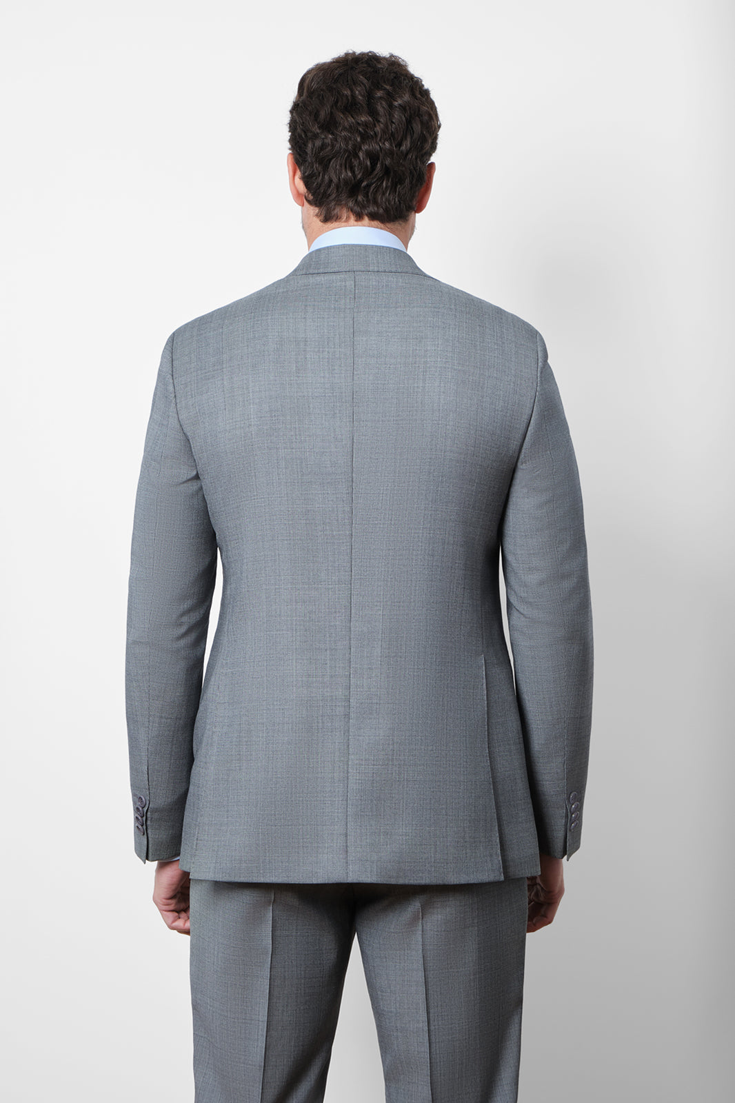 Prince of Wales Suit - Medium Grey
