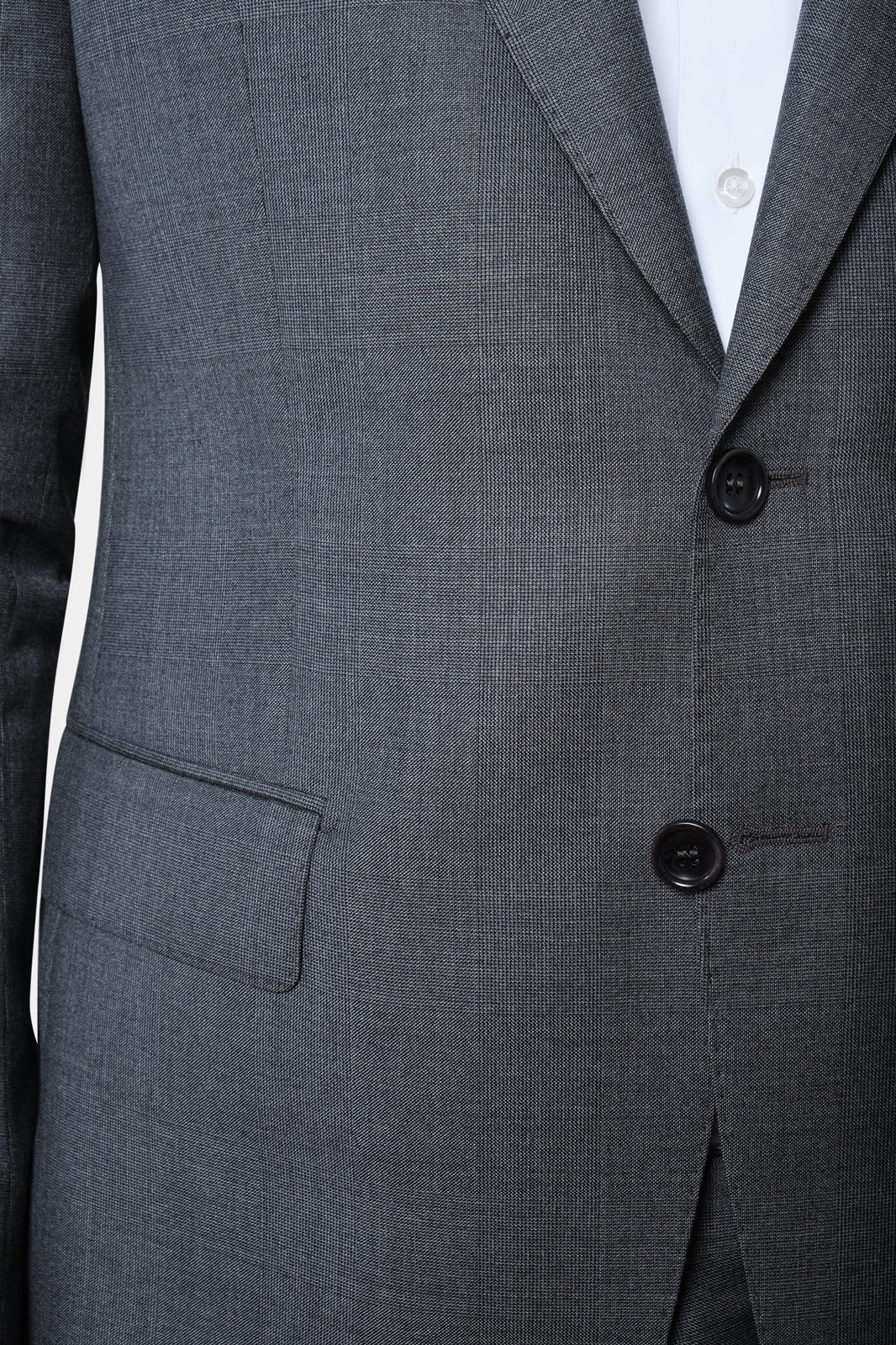 Prince of Wales Suit - Dark Grey