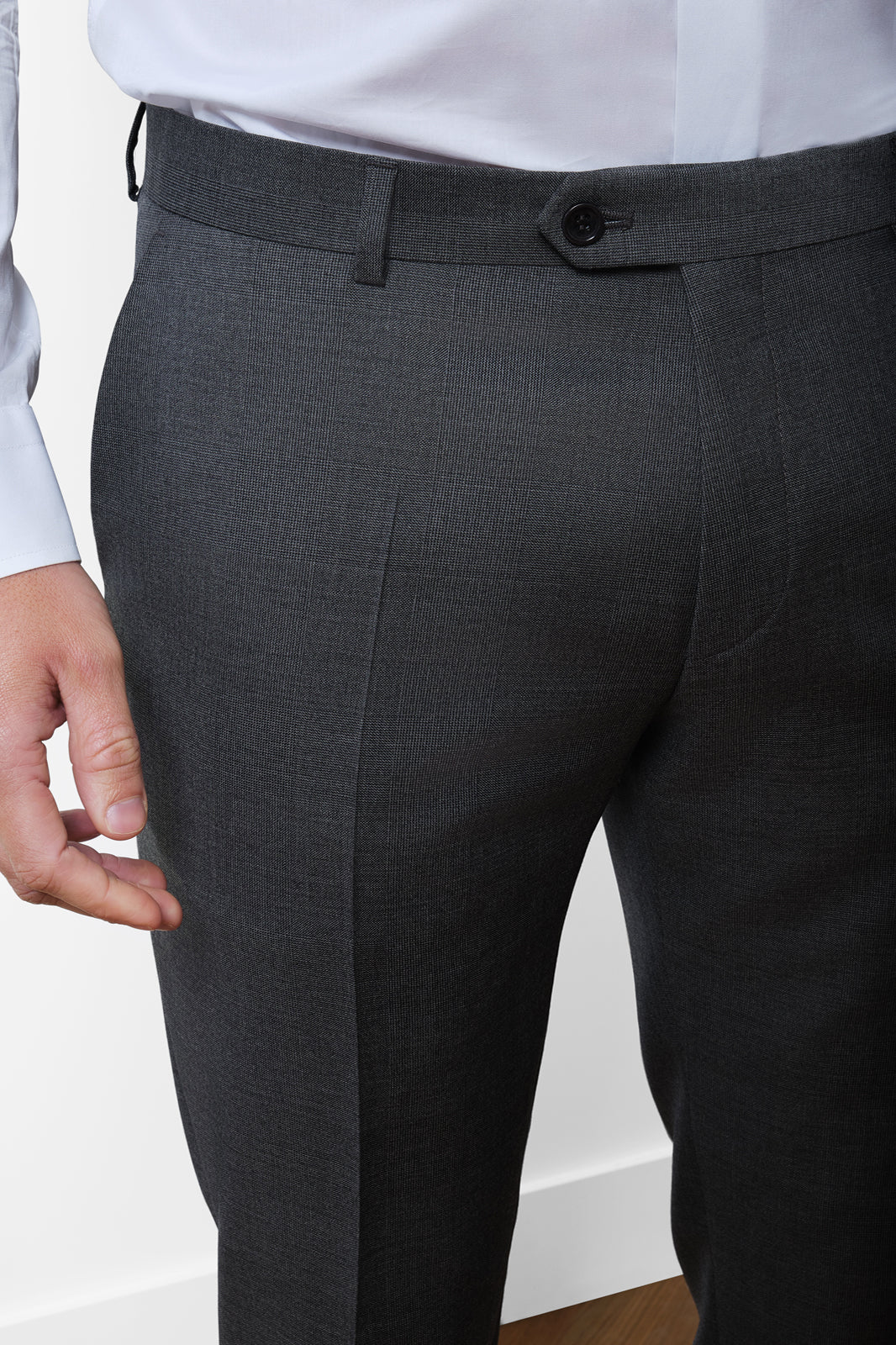 Prince of Wales Suit - Dark Grey